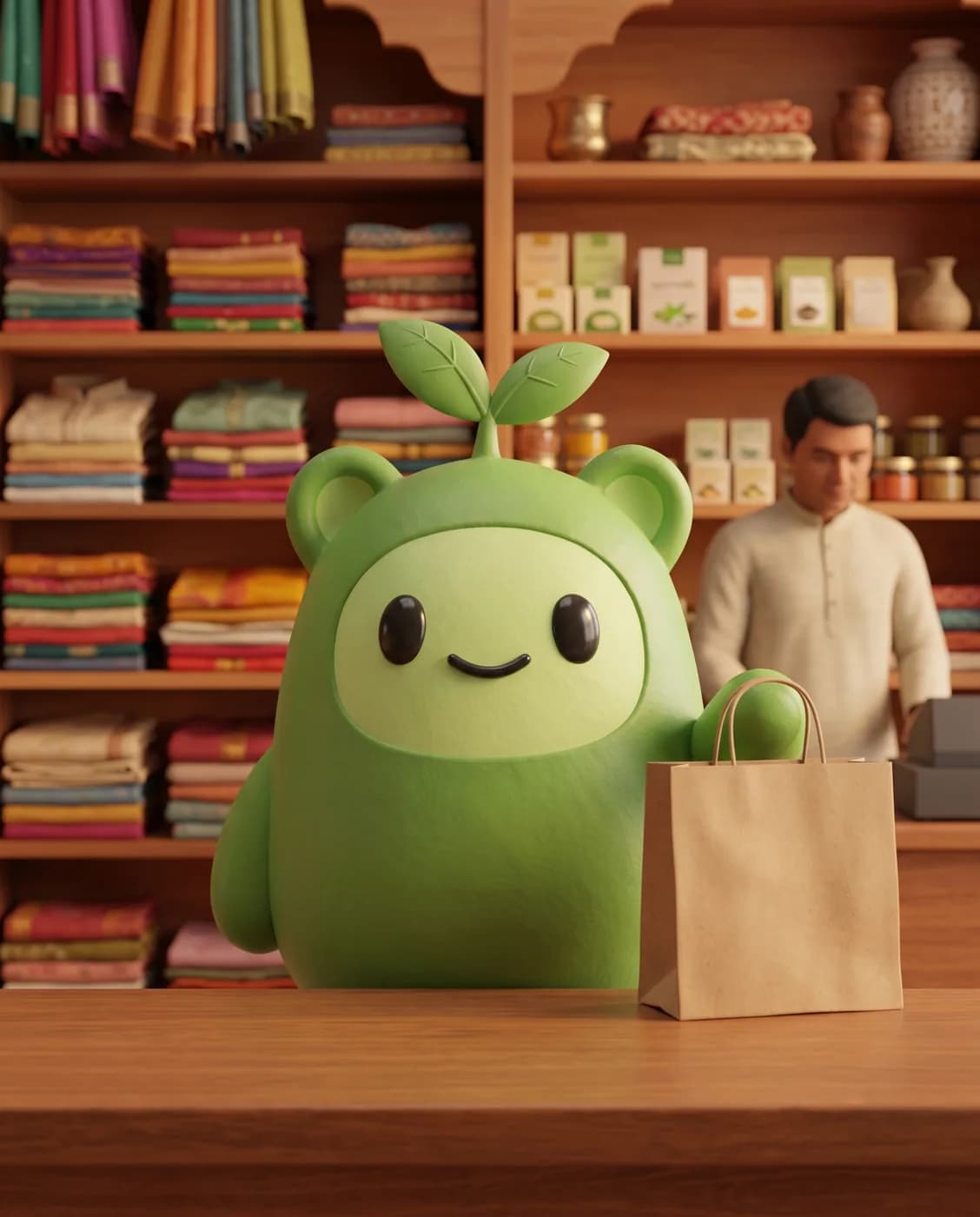 Growfy working in retail stores